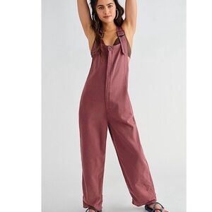 Free People Mauve Jumpsuit